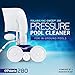 Polaris Vac-Sweep 280 Pressure-Side In-ground Pool Cleaner, Double Venturi Jet Powered, 31ft of Hose with an All Purpose Debris Bag