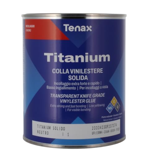 Masilla Tenax Titanium Extra Glue Transparent Ml. 750