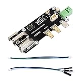 Waveshare Micro HDMI to HDMI Multifunctional Adapter, Compatible with Raspberry Pi 5 / 4B, Two Power Supply Methods, Supports Dual 4K Outputs