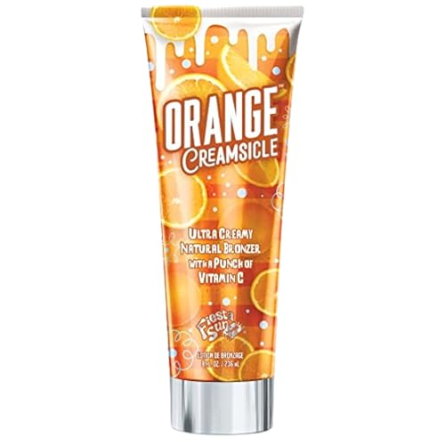 Fiesta Sun Orange Creamsicle Natural Bronzer Tanning Lotion, 8 ounces