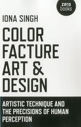 Color, Facture, Art and Design: Artistic Technique and the Precisions of Human Perception book cover