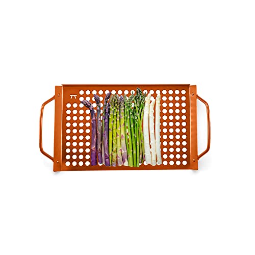 Outset Qn72 Copper Non-Stick Tray, 7X11 Grill Grid #TOP3