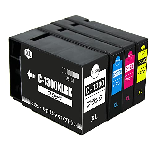 Amazon.co.jp: PGI-1300XL(BK/C/M/Y) 顔料 キャノン Canon用
