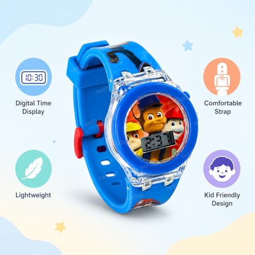 Image of Zest 4 Toyz Digital Watch for Kids Watch for Boys with 6 Image Projector Cartoon Design Adjustable Strap Battery Included Fun Projector Watch Birthday Gift for Boys and Girls Age 3+ (Multicolor)