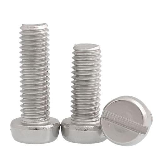 Vis fendues M1,6 x 10 mm acier inoxydable 304 lot de 100 pour usinage mécanique et électricité - 2