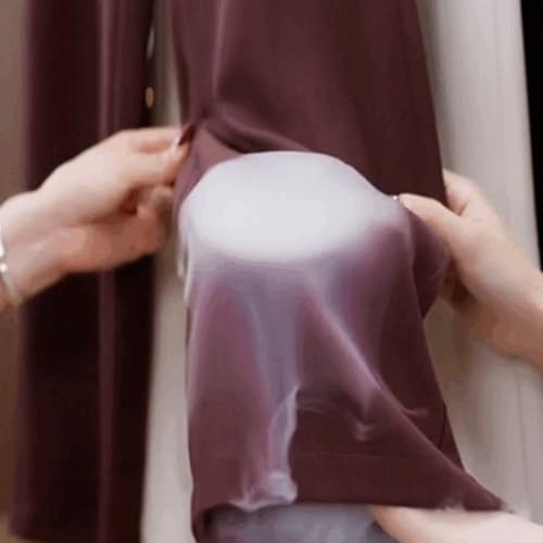 SwiftPura - High Rise Ultra Soft Pull-On Drape Pants, Straight Leg Dressy Business Casual Trousers Slacks Pockets4