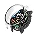 [2-Pack] Senter Case Built in Tempered Glass Screentector Compatible with Xiaomi Color Sport Smartwatch, Hard PC Case Ultra-Thin Bumper Overalltective Cover