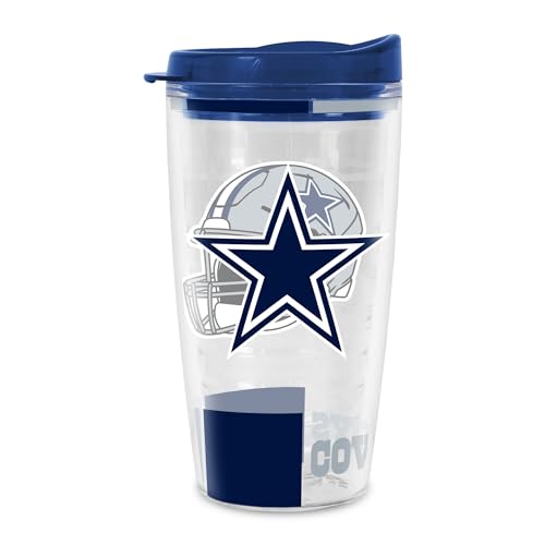 Image of Rico Industries NFL Football Double Wall Classic 16oz Or 20oz Tritan Tumbler W Lid