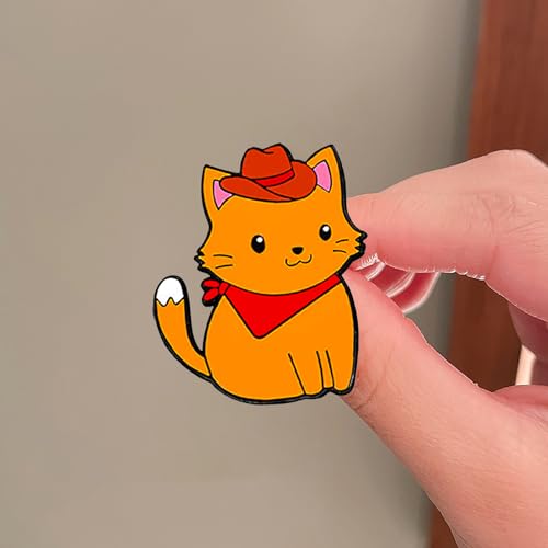 Image of Cute Enamel Pins Cartoon Lapel Pin Brooch Badge for Backpack Jackets Funny Tiger Pins for Gift Anime Enamel Pin for Clothing Hat Decoration