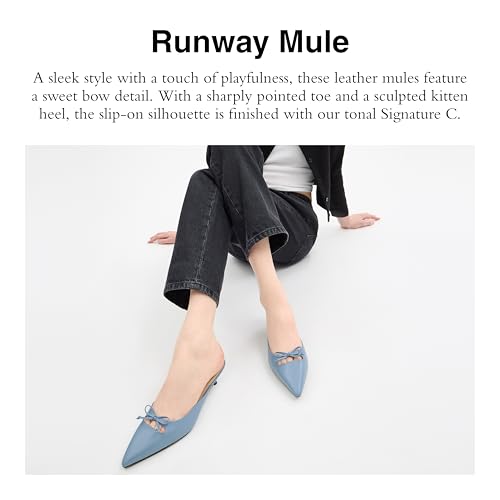 Coach Women's Runway Mule Ballet Flat2