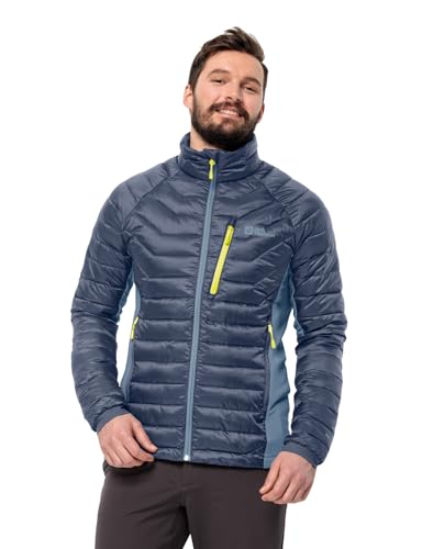 Jack Wolfskin Herren Routeburn Pro Ins Jkt M, Aurora Blue, S EU – Ansicht 1