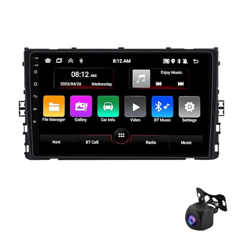 Récepteur audio de voiture connecté pour remplacer l'écran VW Polo Jetta
