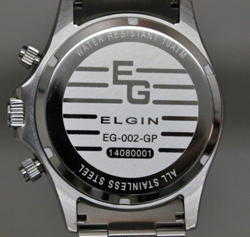 エルジン ELGIN クオーツ クロノ メンズ 腕時計 EG-002-GR グリーン 商品画像5