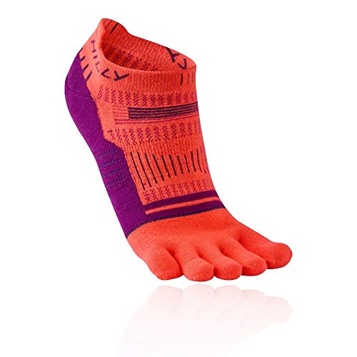 Hilly Teensok Dames Oranje-Paars Size : 39.5-42.5