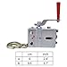 vidaXL Cabrestante Manual de Arrastre Tracción Camioneta Remolque Hierro 363kg