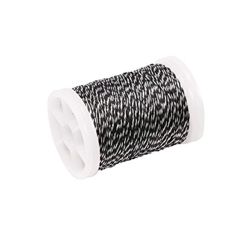 Linkboy Archery Bow String Serving Thread Break Strength 50 Lbs 0.020” Tie Peep Sight Hand Sewing, 120 Yard/Roll, Pack Of 2 Rolls #TOP1