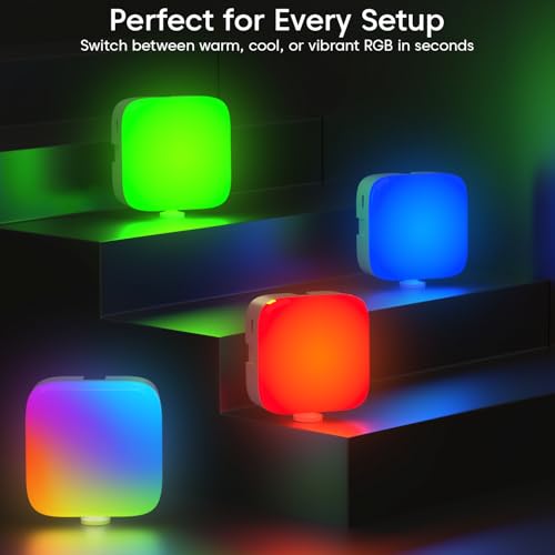Image of Sounce RGB LED Video Light with Built-in Battery, 360 HSI Color, 3000K-6000K Adjustable Temperature, 8 Brightness Levels, 9 FX Modes, Type-C Charging, Portable Light for Photography, Video & Vlogging