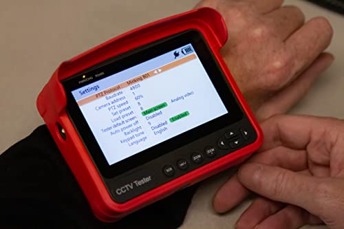 Image of Triplett 8064 CamView Analog Ruggedized HD Camera Tester - SD Analog, AHD 2.0, HD-CVI 3.0, HD-TVI 3.0