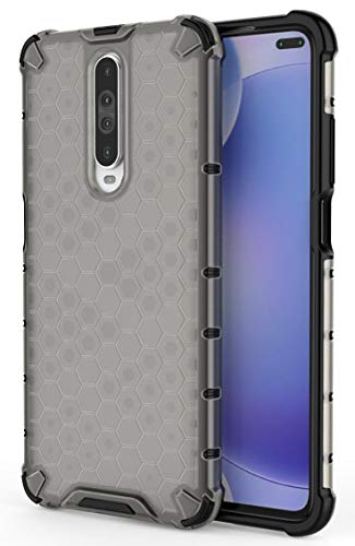 Image of Glasgow | for Poco X2 Back Case Cover for Poco X2 with 4 Bumper Corners and Military Grade Protection - Black