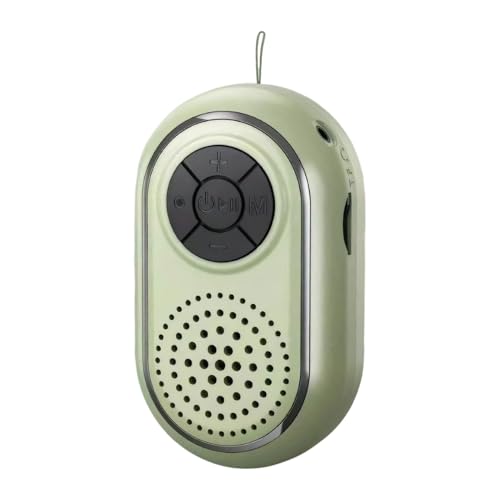 QUXVUIS Altavoz Bluetooth Compacto con conexión Bluetooth, función de grabación, Altavoz portátil de Gel sílice, Verde