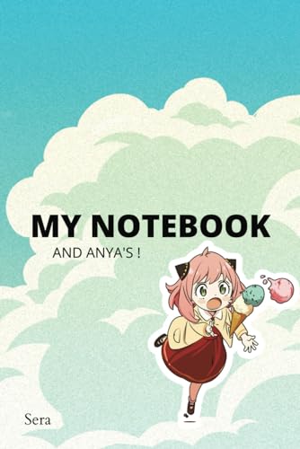 Notebook: SpyxFamily Anya's lined notebook