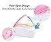 Zzteck Pill Organizer 2 Times a Day Weekly Extra Large AM PM Medicine Case 7 Day Travel Pills Box Daily Vitamin Container Fish Oil Holder -PU Leather Case to Protect Light Deterioration Fits in Purse