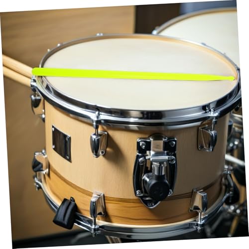 Kisangel 1 par de baquetas con asas antideslizantes para mayor agarre para set de batería jazz y práctica y presentación de batería electrónica miniatura 7