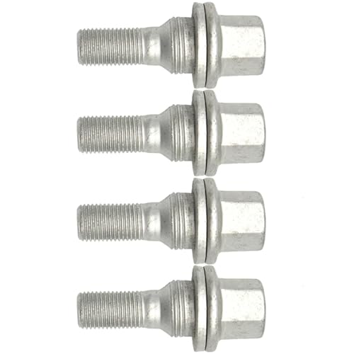 �z�C�[���i�b�g�X�^�b�h�{���g Compatible With Peugeot 207 For CC 2007-2015 For SW 2007-2013 OEM 003549817 4 �Ԃ̃^�C���Z�p�z�C�[���l�W�i�b�g�{���g