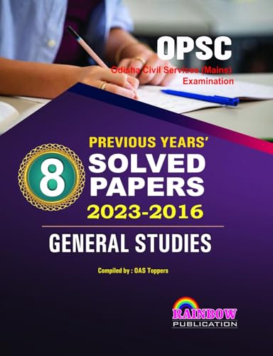 OPSC Odisha Civil Services (Mains) Examination – 8 Previous Years...