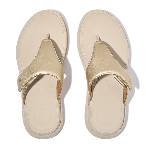 Image of FitFlop F-Mode Go Adjustable Toe-Post Sandals