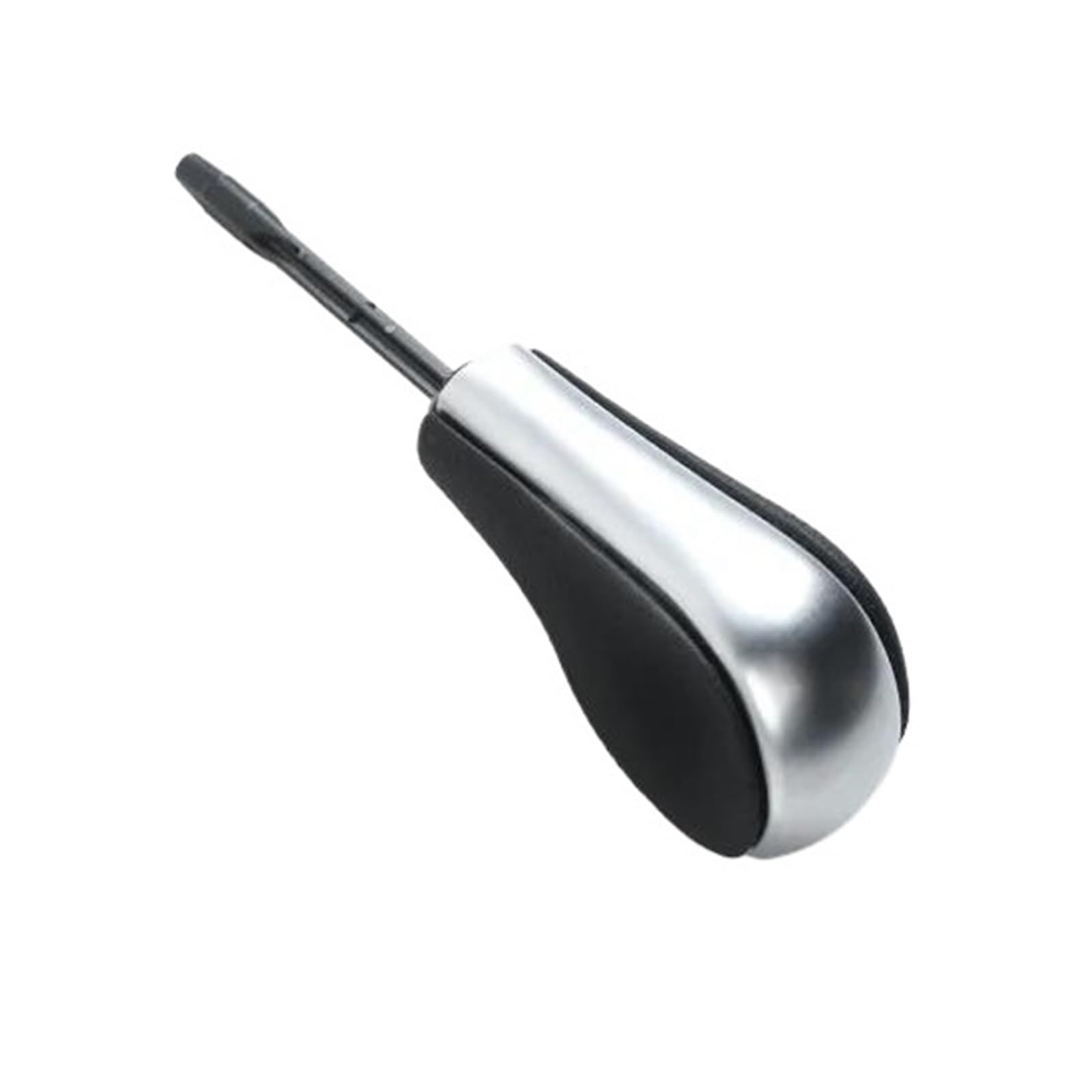 Sunbangoz Silver For 3 Series E46 (1998-2004) Car Gear Shift Knob Lever Shifter Stick(Silver)