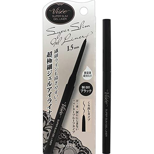 Visee Richer Super Slim Liner Noir Gel tracé ultra fin longue tenue