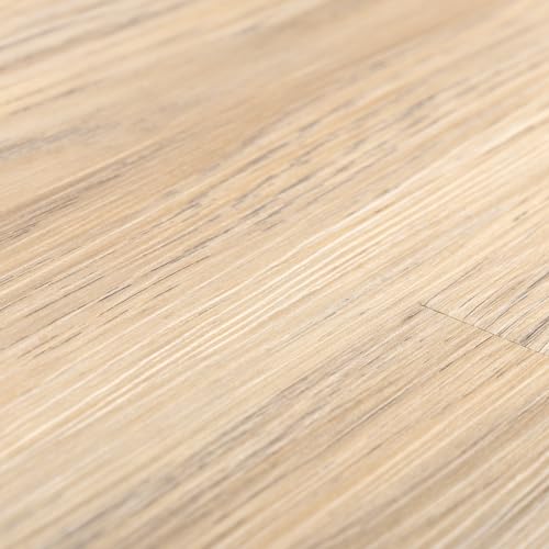 Image of Peel and Stick Floor Tile, 70 PCS, Peel and Stick Flooring Waterproof and Easy to Clean, Natural Wood Grain Look Vinyl Flooring, Self Adhesive and Removable for Bathroom Kitchen (36x6inch)