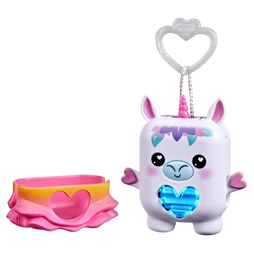 Hasbro Nano-Mals Meadowmist la Licorne, Compagnon électronique, Blanc