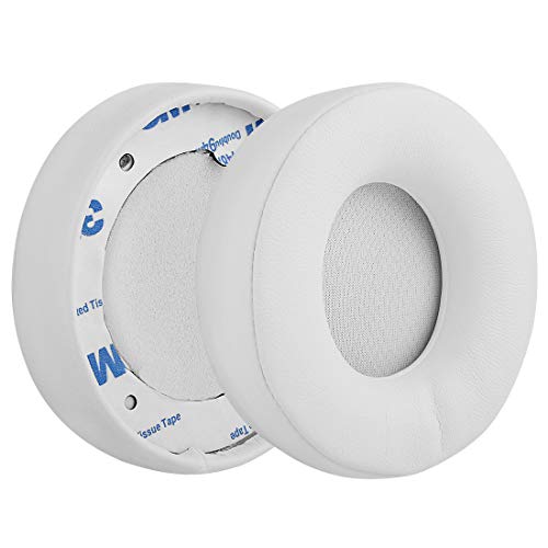 Almohadillas de repuesto Geekria compatibles con auriculares Beats Solo Pro (A1881), cojines para orejas (marfil) miniatura 2