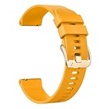 Aurrain 18mm orologio silicone morbido Cinturino per Garmin Vivoactive 4S/3S/Venu3s/Venu2s/WatchGT5/WatchGT4/Forerunner255s/Active S/Fossil Ladies Gen 6/5E/3/4/HR Gen4,Sport in silicone Cinturino.