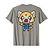 Aggretsuko Sweet Front and Rage Back Tee Shirt T-Shirt
