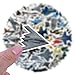 60pcs Fighter Plane Stickers, Cool Warplane Sticker, Military Aircraft Stickers for Men Laptop Water Bottles Helmet Luggage Phone Skateboard Bike Bumper