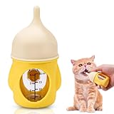 Design anti-étouffement : la tétine pour chaton adopte un design unique de valve anti-étouffement, cette caractéristique unique peut contrôler le débit de lait et empêcher votre chaton ou chiot de s'étouffer pendant l'alimentation, ce design unique rend l'alimentation plus fluide.