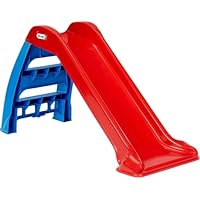 Little Tikes First Slide for Kids, Easy Set Up for Indoor Outdoor, Easy to Store, for Toddlers Ages 18 Months - 6 years
