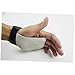 Toyvian Leather Palm Protector Weight Lifting Gloves Wrist Support for Men and Women Gymnastics Grip Comfortable Size L for Weightlifting and Training