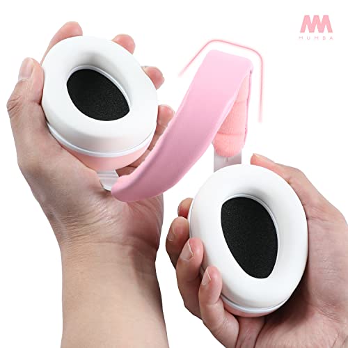 Image of mumba Baby Ear Protection Noise Cancelling Headphones for Babies and Toddlers Baby Earmuffs - Ages 3-24+ Months