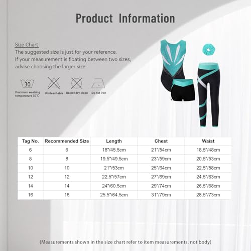 Legging justaucorps fille anti-irritation pour briller en danse de compétition