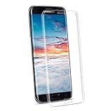 NONZERS Panzerglasfolie für Samsung Galaxy S7 Edge, [1 Stück] 9H Härte Gehärtetem Glas Displayschutzfolie, 3D Vollständige Abdeckung, Anti-Kratzen Ultra Klar Blasenfrei, Samsung S7 Edge Panzerglas