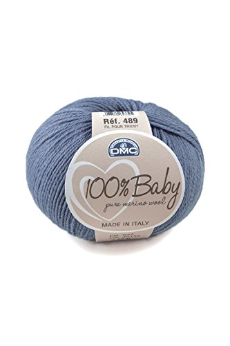 DMC - Laine 100% Baby, fil pour tricot d'une très grande douceur - 100% Laine Mérinos | 50 g, 225 m, 23 couleurs