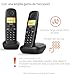 Gigaset A270 Duo - 2 Teléfonos inalámbricos manos libres, gran pantalla iluminada,...