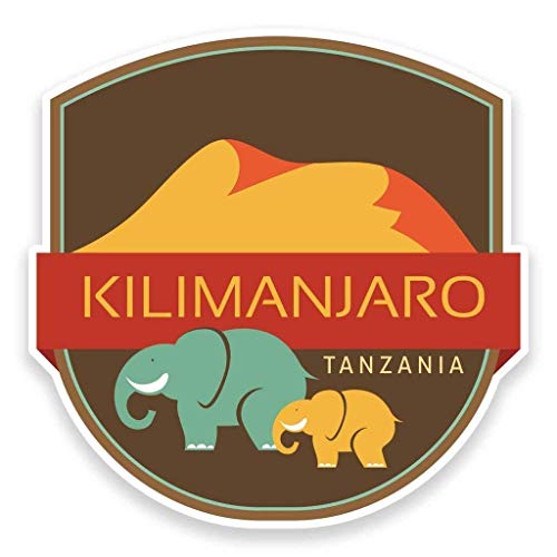 Kilimanjaro Tanzania Africa Round Metal 0.75" Lapel Pin Hat Shirt Pin Tie Tack Pinback2