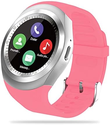 FENHOO Smartwatch, rastreador de Actividad física para Mujeres y Hombres  con Ranura para Tarjeta SIM, Reloj con podómetro, recordatorio de  notificación de Facebook Twitter para Android (Rosado) - PREYCA