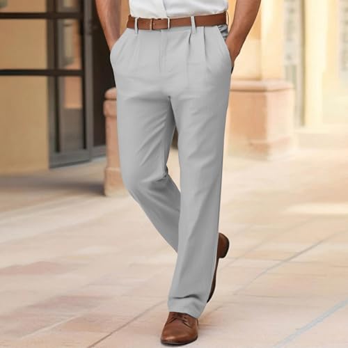Golf Pants Men Stretch Relaxed Fit Work Dress Pant Quick Dry Lightwieght Business Casual Comfy Trousers with Pockets2