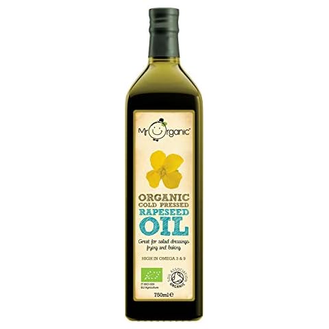 Mr Organic Rapeseed Oil 750ml Cover